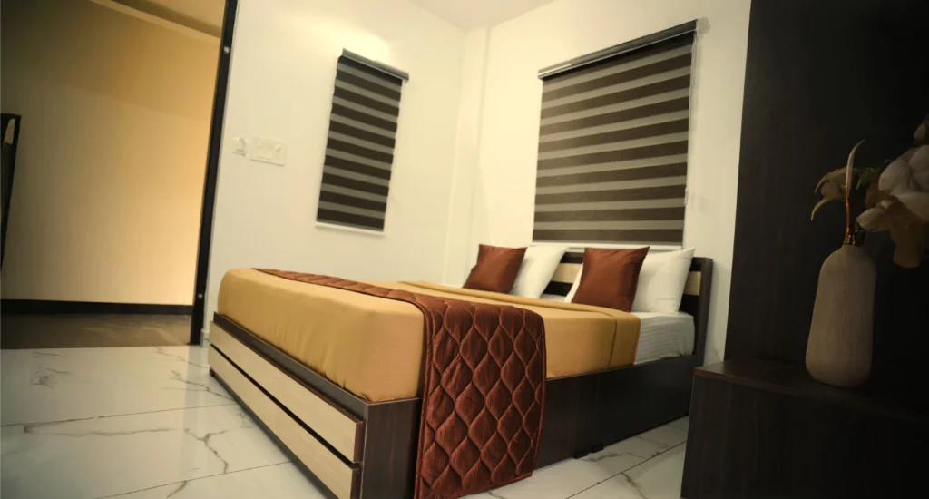 Standard room at Gold Suite Kakkanad