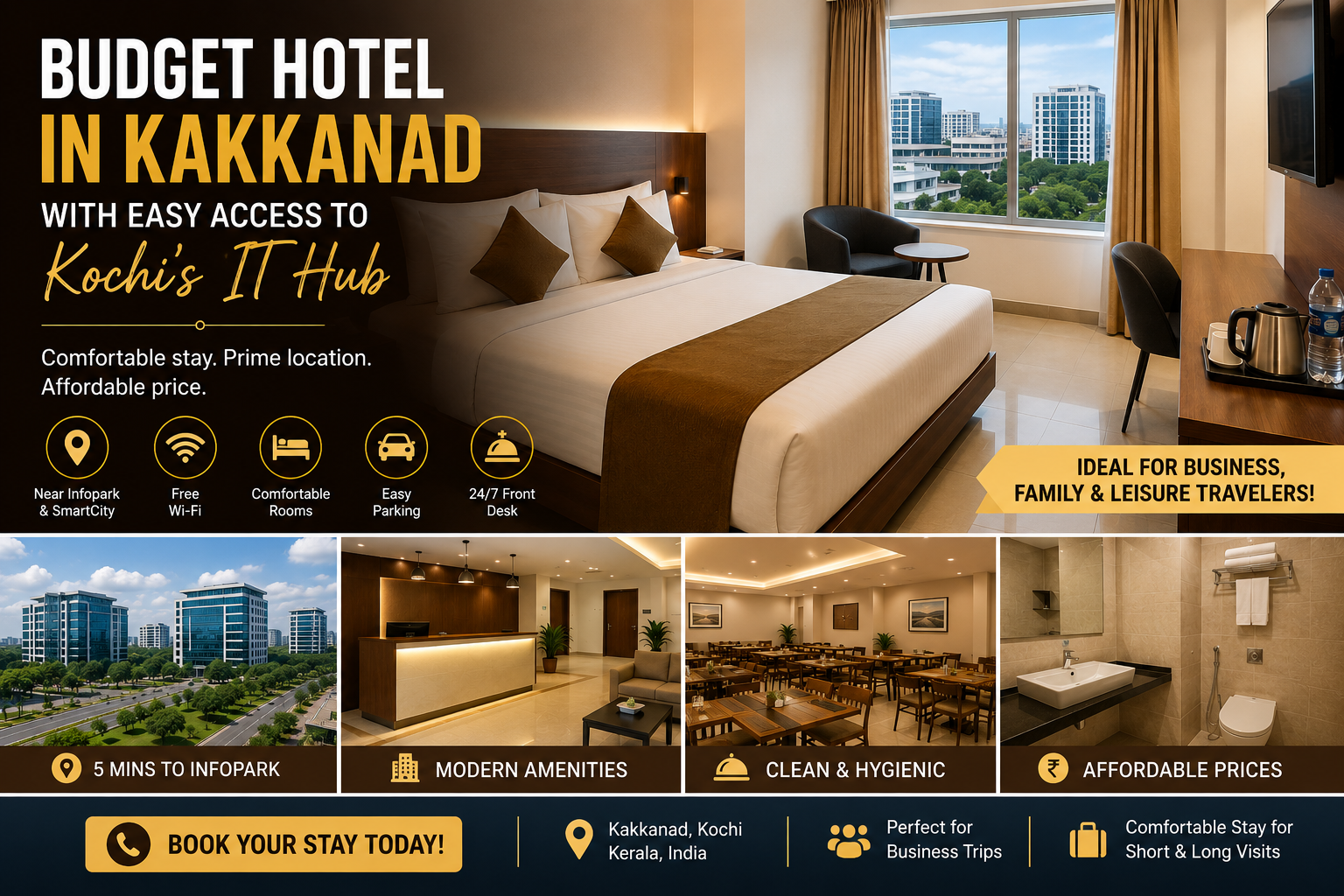 hotel near infopark kakkanad